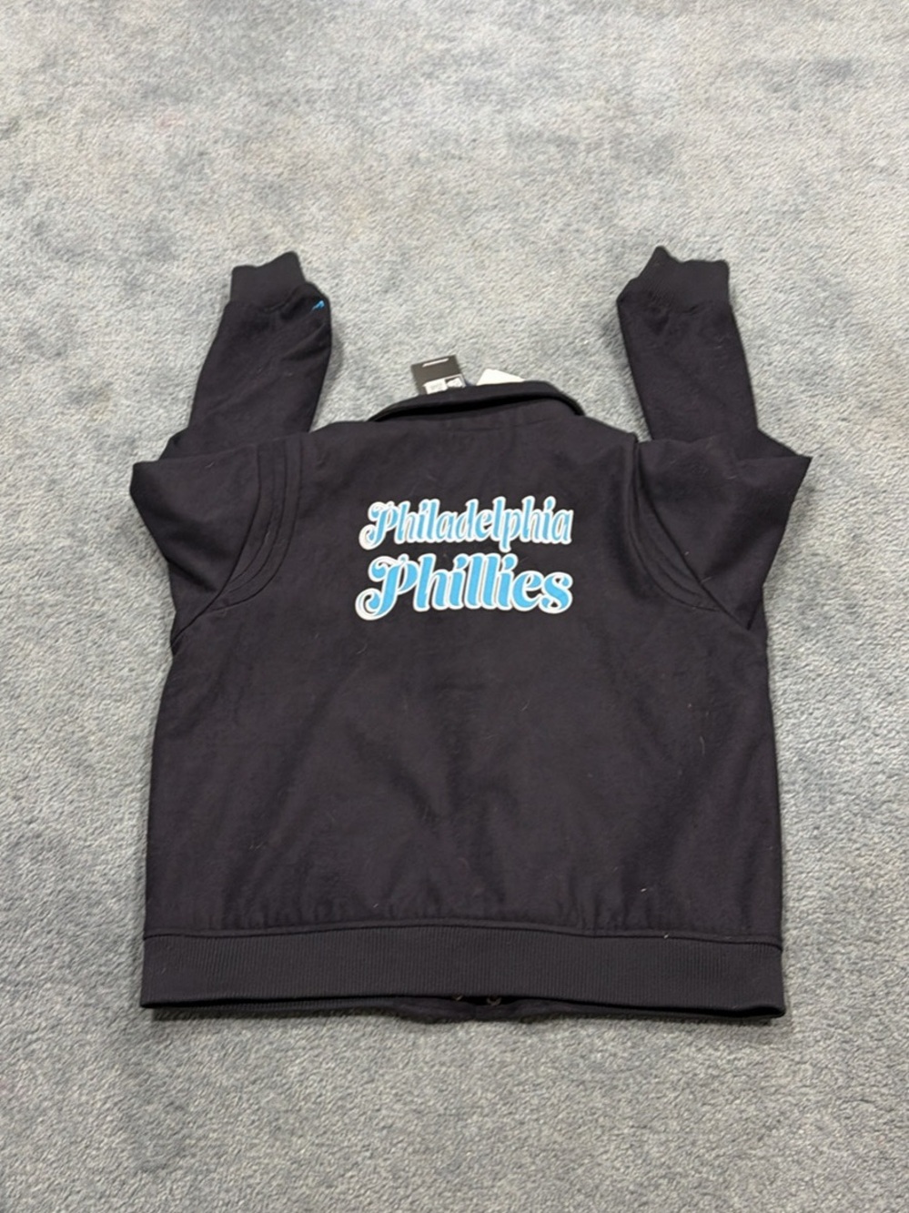 New Era Jacket with Light Blue & White Philadelphia Phillies City Connect